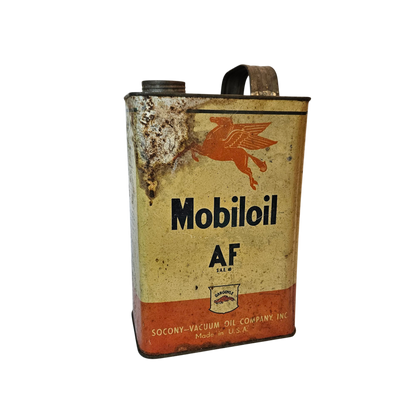 Lata Mobil Oil