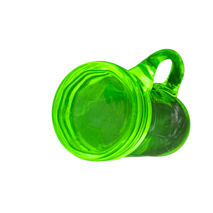 Jarra de vidrio de Uranio