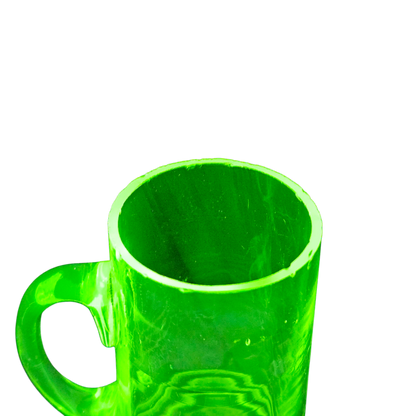 Jarra de vidrio de Uranio