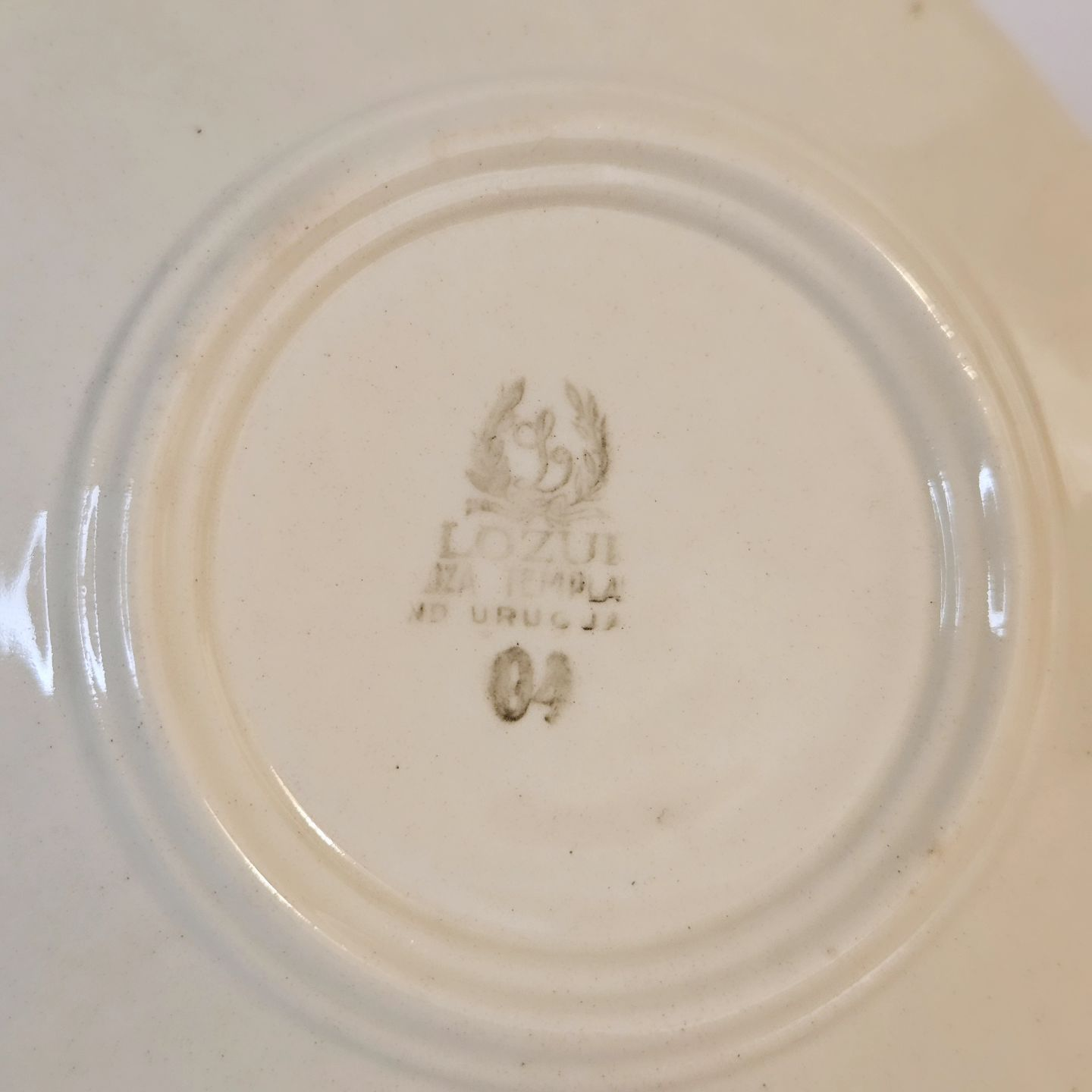 Platillo publicitario White Horse