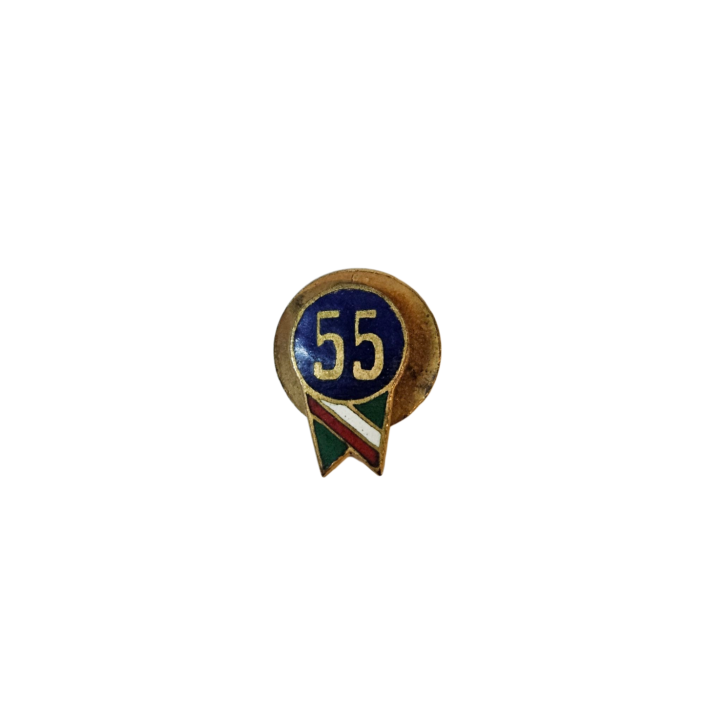 Pin lista 55 y bandera Ruralismo