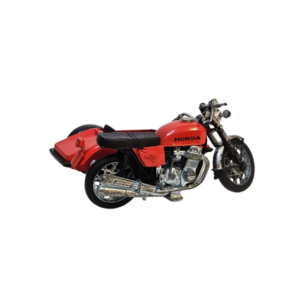 Moto Honda con Side Car Polistil