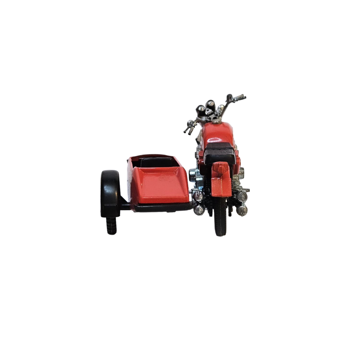 Moto Honda con Side Car Polistil